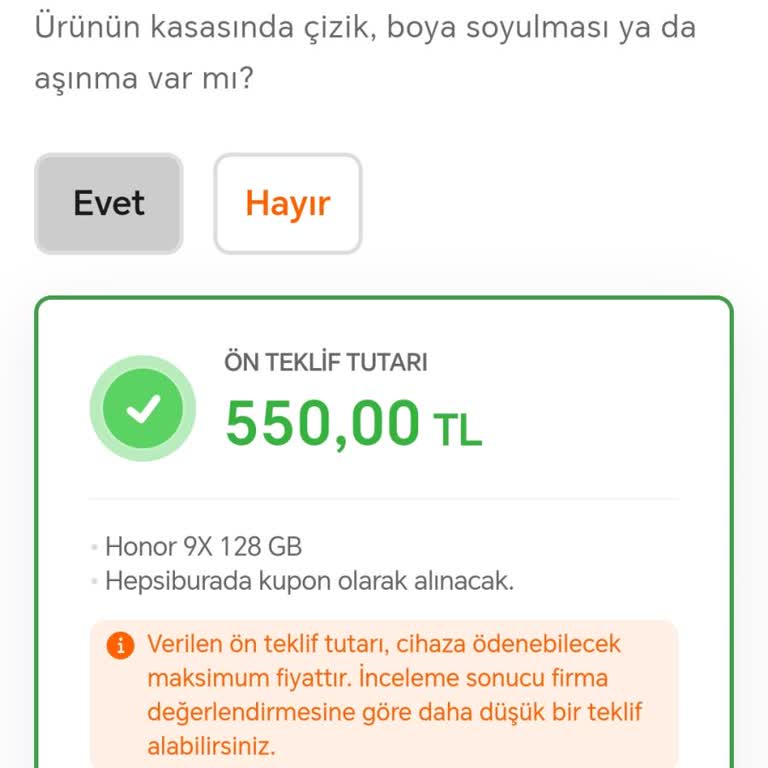 Honor Beğenmedim Hoşuma Gitmedi Ne Kamerası Ne De Hızı Mesajlaşma...