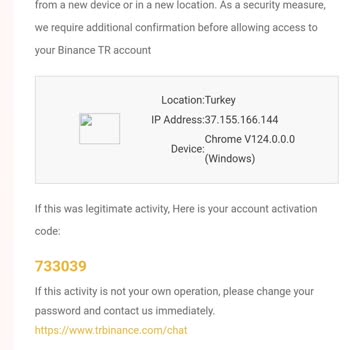 Binance Hesabım Hacklendi Ve Devre Dışı Bırakıldı