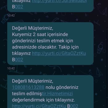 Colin's Ürünümü Teslim Etmiyor.