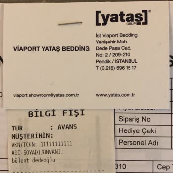 Yataş Yatak Ölçü Hatası