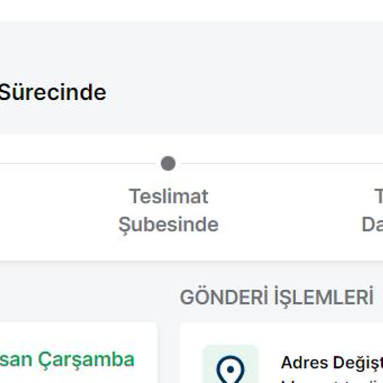 Trendyol Express Kargomu 24 Nisan Tarihinden Beri Kargomu Ulaştırmadı