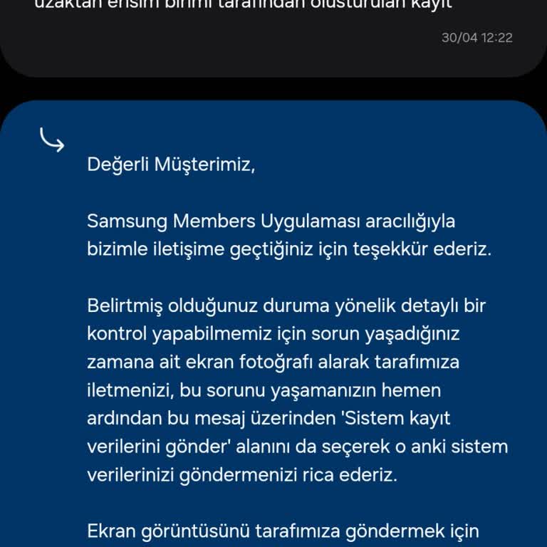 Samsung Telefon Pişmanlığı