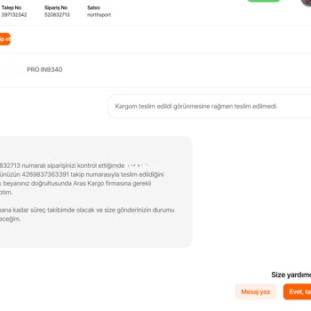 Hepsiburada Teslim Edilmeyen Ürün