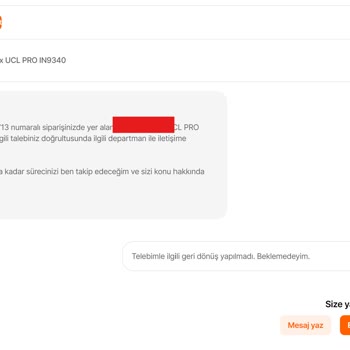Hepsiburada Teslim Edilmeyen Ürün