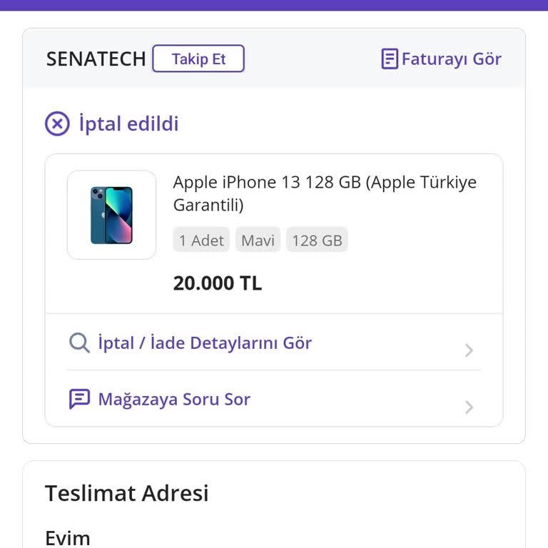 N11 Üzerinden Satıcı Senatech Parasını Ödediğim Telefonu Teslim Etmedi