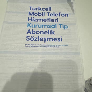 Turkcell Kurumsal Pişmanlıktır. Kesinlikle İlgilenilmiyor