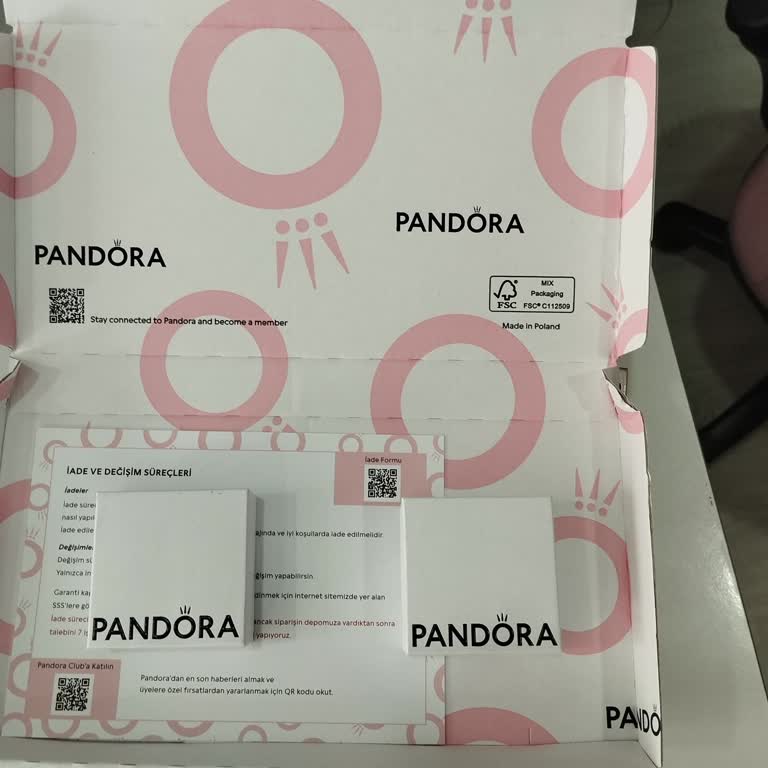 Pandora Mücevher Hediye Kutusu Nerede