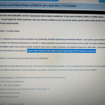 Nish For You Yanıltıcı Satış, Fotoğraftan Farklı Ürün Ve Satış Sözleşmesi İhlali!