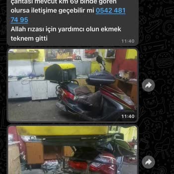 Ankara Emniyet Müdürlüğü Motorumu Kaybettim, Yardımınıza İhtiyacım Var