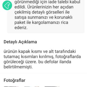 Trendyol Express Sağlam Verdiğim Ürün Kırık Olarak İade Ediliyor