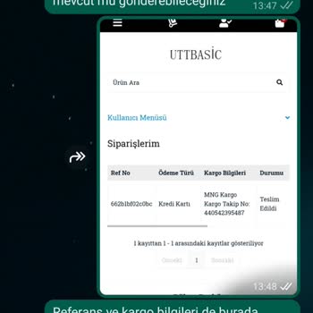 Uttbasic.com İade Ve Değişim Hakkına Geri Dönüş Yapılmaması