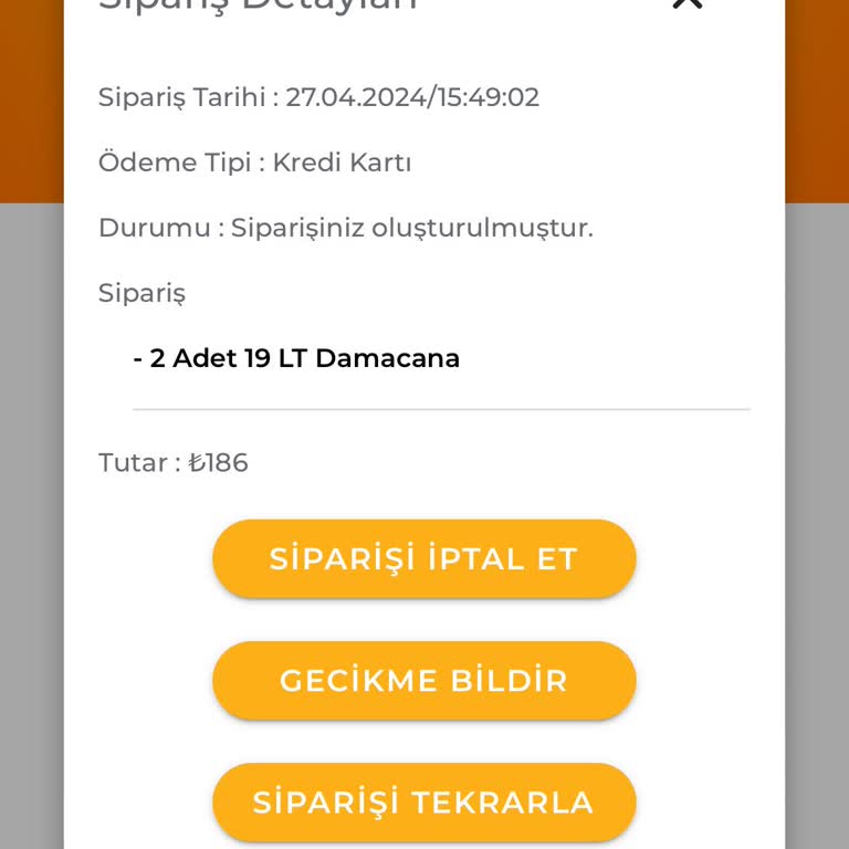 Saka Su Siparişim Gecikti: Beklentiler Karşılanmadı
