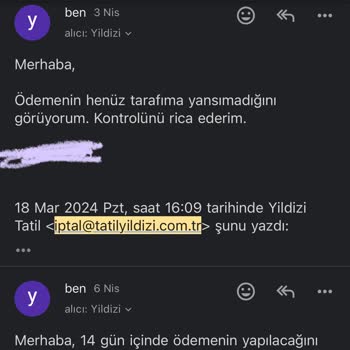 Tatil Yıldızı İptal Turlar İçin İade Yapmıyor!