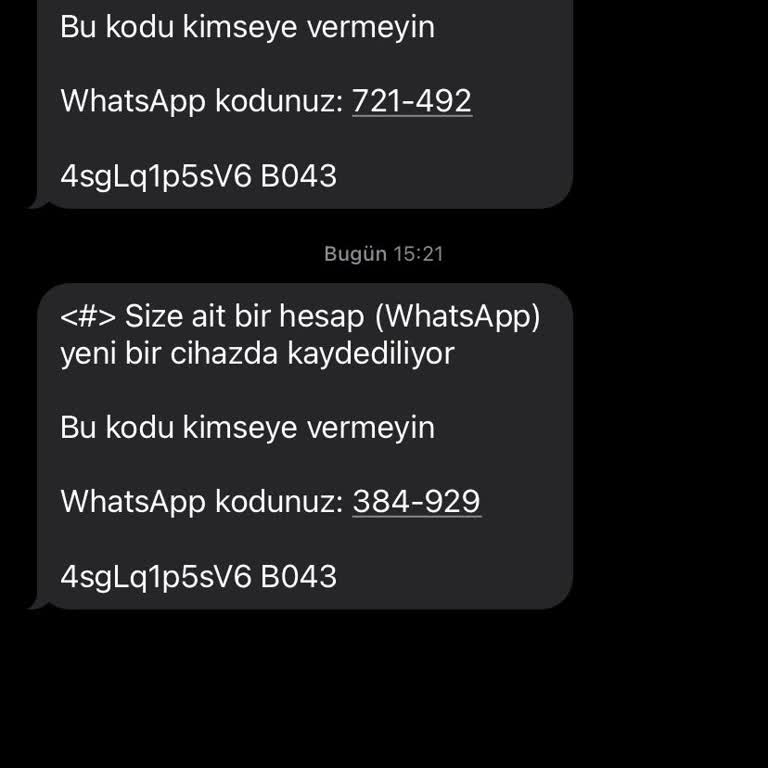 WhatsApp Hesabıma Giriş Yapılmaya Çalışıldı