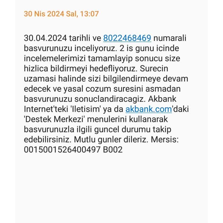 Akbank Hakkım Olan Chip Paramı Yatırmaması