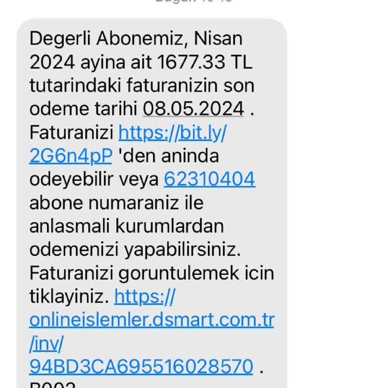 D-Smart Usulsüz Fatura Ve Kapama Ücreti Talebi