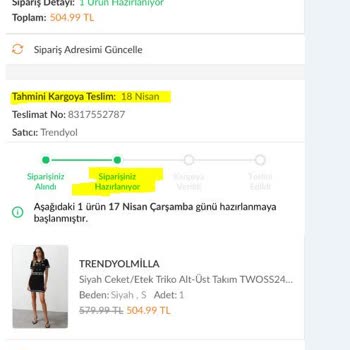 Trendyolmilla Mağduriyet! Kendi Paramı Geri Alamıyorum.