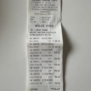 Zara Home Masa Örtüsü Mağduru!