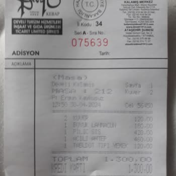 Develi Kebap'ta Fahiş Adisyon Ve Zoraki Bahşiş!