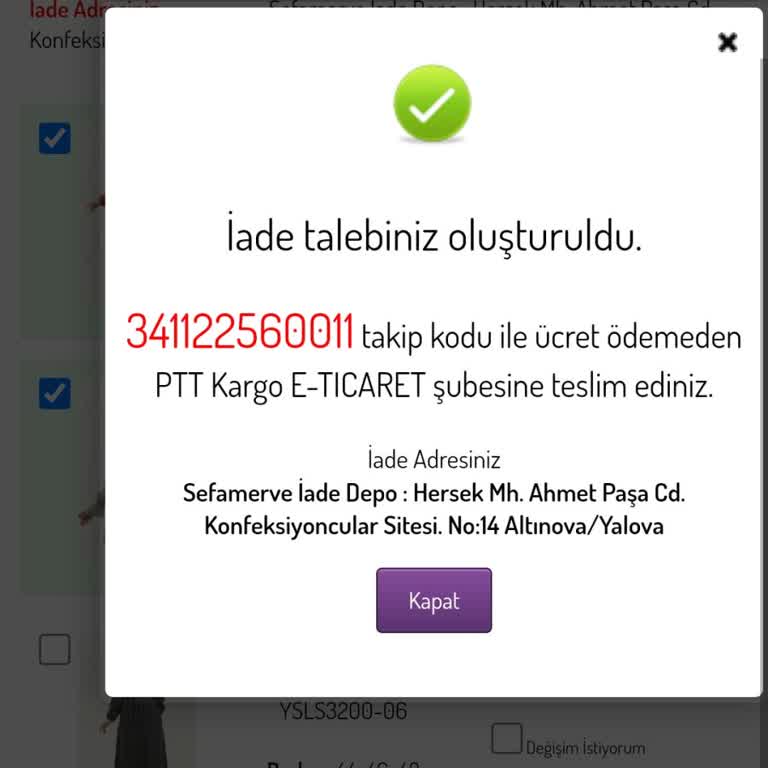 Sefamerve İade Ücretimi Yatırmıyorlar
