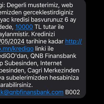QNB Nin 10 Bin 0 Faizli Kredi Yalanı