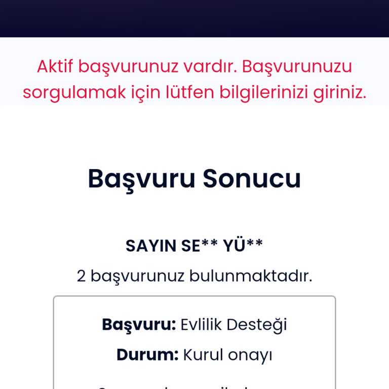 İBB - İstanbul Büyükşehir Belediyesi Sedep Evlilik Desteği