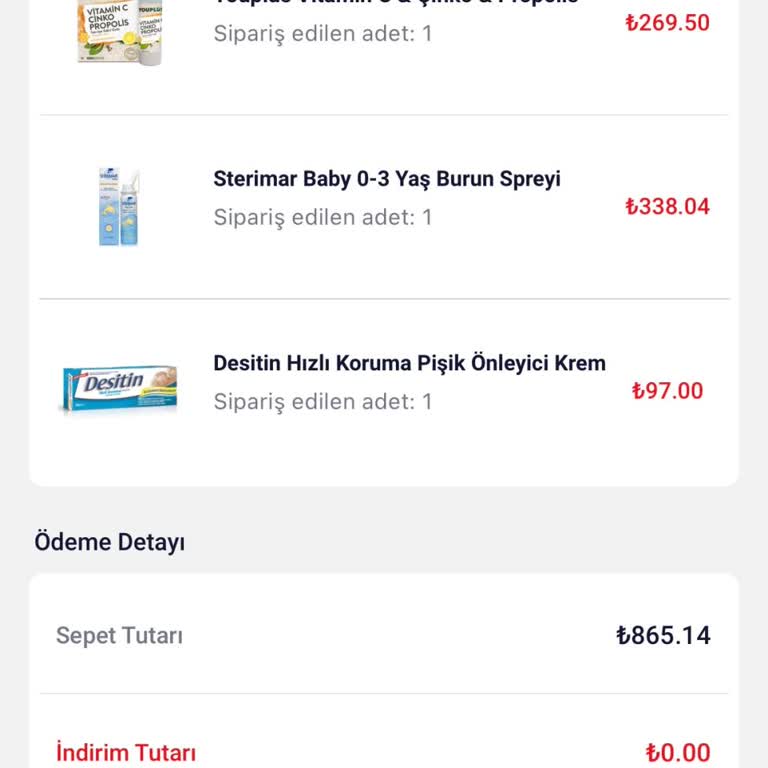 Hızlı Ecza Ücret İademi Yapmıyor!