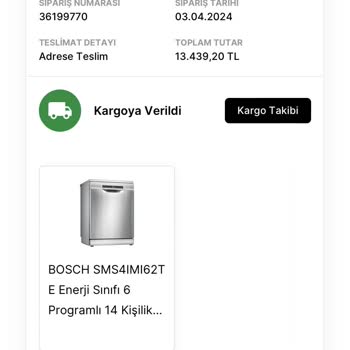 Media Markt Probleme bei der Lieferung und Rückerstattung der Bosch SMS4IMI62T Geschirrspülmaschine