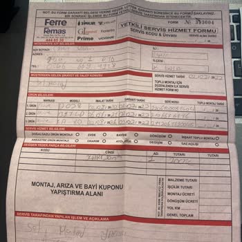 Ferre Markası Servis Umursamazlığı