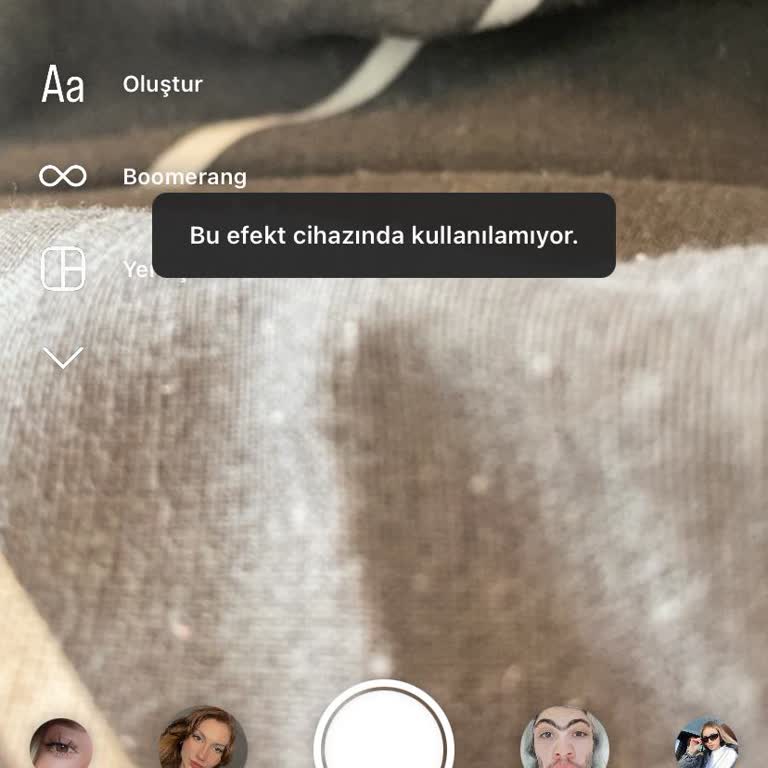 iPhone Instagram'da Kullandığım Efektler Artık Kullanılmıyor Neden?