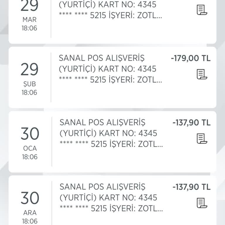 Zotlo Exxen Hesaptan İzinsiz Para Çekimi