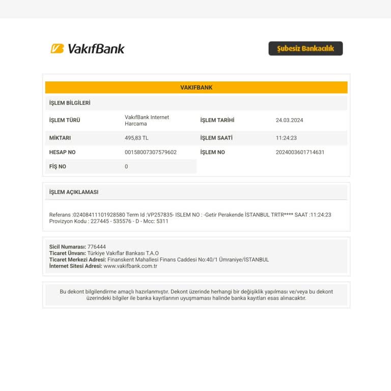 Getir Büyük Para İadesi Yapmıyor