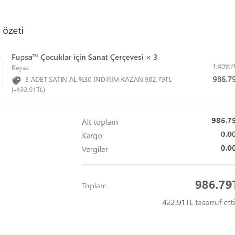 Fupsa Siparişim 1 Aydır Gelmedi