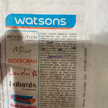 Afyon Afium Watsons Mağazası