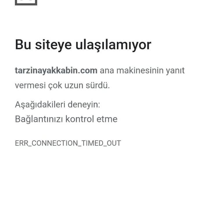 Tarzın Ayakkabın (Tarzinayakkabin.com) Şikayet Ve İtiraz