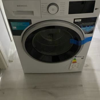 Siemens Çamaşır Makinesi Kusurlu Geldi