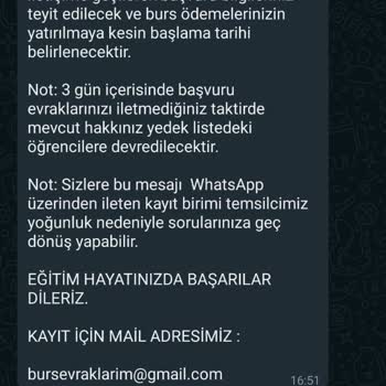 Adalet Bakanlığı Çukurova Üniversitesi Öğrencisi Olarak Burs Vaadiyle Yaşadığım Mağduriyet