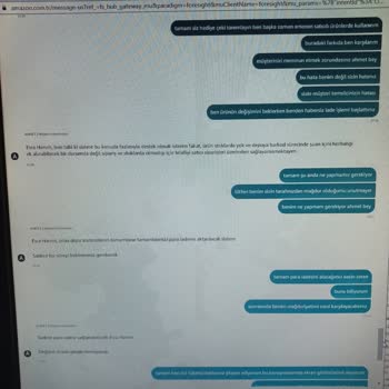 Amazon Değiştireceği Ürünü Bilgim Dışında İade Aldı