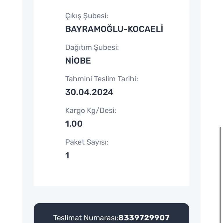 Aras Kargo Teslimat Süresi Ve Bilgisizlik