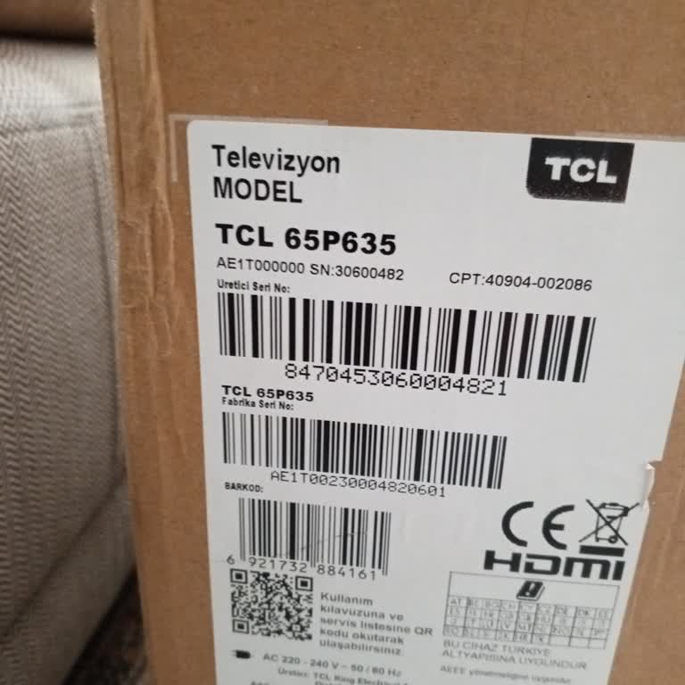 TLC Televizyon Kurulum Aşaması