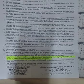 Feza Bina Yönetimi Apartman Yönetimi İle İlgili Şikayet