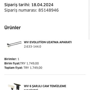 Karcher Siparişim 12 Gün Oldu Gelmedi Asla Bilgi Alamıyorum Ürünümle Alakalı