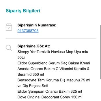 Watsons Teslim Edilemeyen Siparişin İadesi Hakkında