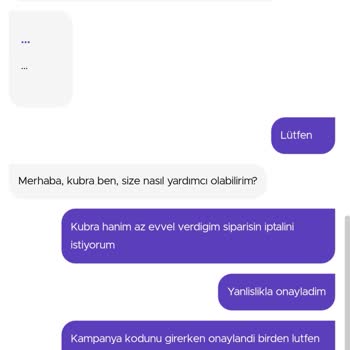 Getir Yemek Pişmanlığı