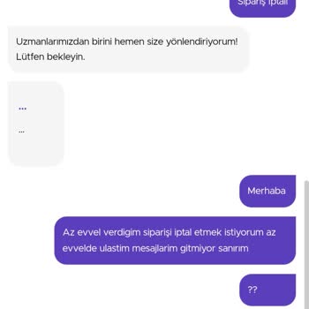 Getir Yemek Pişmanlığı