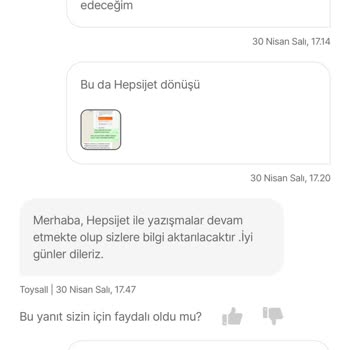 Toysall Hepsiburada Satıcı Değişimi Ve Ürünün Kargolanmaması