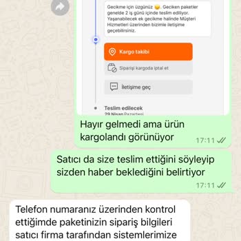Toysall Hepsiburada Satıcı Değişimi Ve Ürünün Kargolanmaması