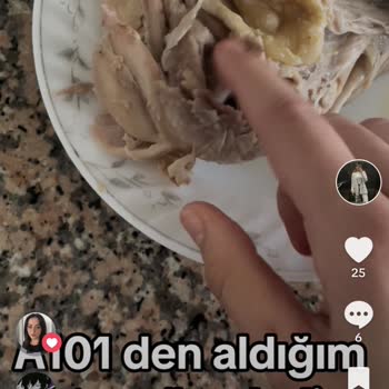 A101 Tavuk Pis Bozulmuş