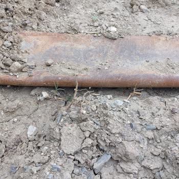 Enerjisa Toroslar Elektrik Perakende Kooperatifimizin Ezilen Boruları.