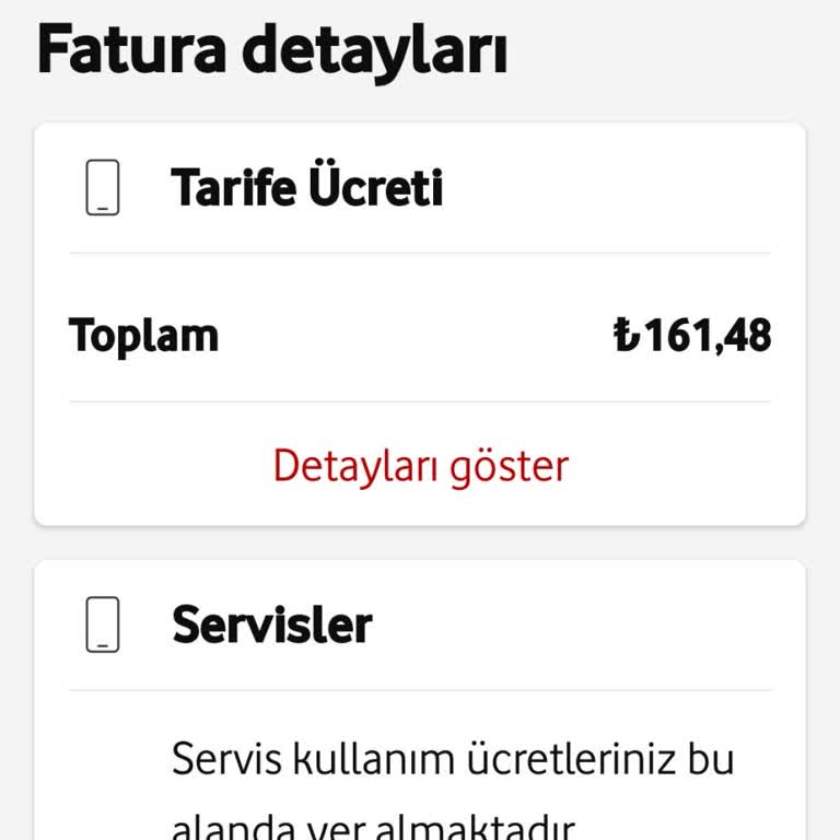 Vodafone İçerik Servisi İptali